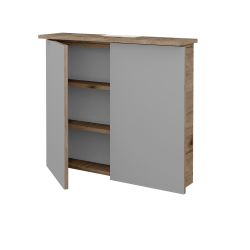 Dreja - Dvojdverová zrkadlová skrinka SANI GA2O 80 - D23 Herkules (466701)