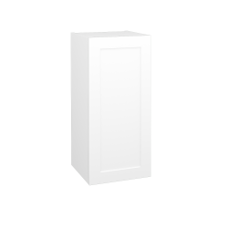 Dreja - Horna kúpeľňová skrinka PORTO SYD 50 - L01 Biela vysoký lesk / Úchytka T00 / L01 Biela vysoký lesk / Pravé (570347XP)