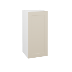 Dreja - Horna kúpeľňová skrinka PORTO SYD 50 - N01 Biela lesk / Úchytka T00 / M19 Cream mat / Pravé (569495XP)