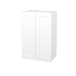 Dreja - Horná kúpeľňová skrinka PORTO SYD2 50 - L01 Biela vysoký lesk / Úchytka T00 / L01 Biela vysoký lesk (567101X)