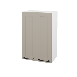 Dreja - Horná kúpeľňová skrinka PORTO SYD2 50 - N01 Biela lesk / Úchytka T37 / L04 Béžová vysoký lesk (566548O)