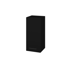 Dreja - Horná skrinka DOS SYD 35 - L17 Čierna vysoký lesk / Úchytka T06 / L17 Čierná vysoký lesk / Levé (461294H)