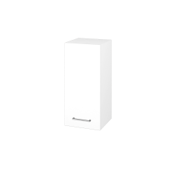 Dreja - Horná skrinka DOS SYD 35 - N01 Biela lesk / Úchytka T04 / L01 Biela vysoký lesk / Levé (156817E)