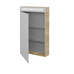 Dreja - Jednodverová zrkadlová skrinka AIR GAOE 50 - D15 Nebraska / Levé (238650)