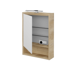 Dreja - Jednodverová zrkadlová skrinka FOCUS GAOE 50 - D15 Nebraska / Levé (282998)