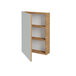 Dreja - Jednodverová zrkadlová skrinka Q GA 50 - D09 Arlington / Levé (145460)