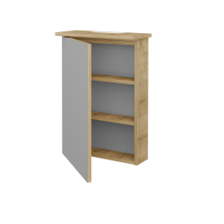 Dreja - Jednodverová zrkadlová skrinka SANI GAO 50 - D09 Arlington / Levé (145767)