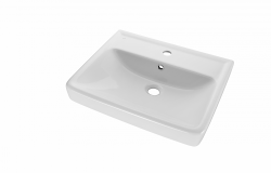 Dreja - Keramické umývadlo Q 60 - biele (05538)