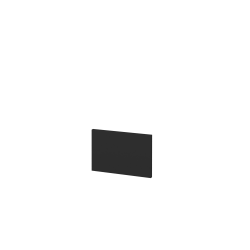 Dreja - Krycia doska na skrátenie KDZ SZZ (výška 20 cm) - N03 Graphite (235420)