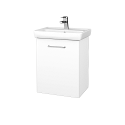 Dreja - Kúpeľňová skriňa DOOR SZD 50 - M01 Biela mat / Úchytka T04 / M01 Biela mat / Levé (205089E)