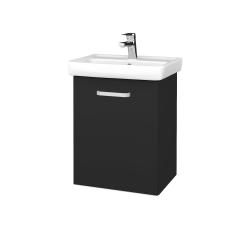 Dreja - Kúpeľňová skriňa DOOR SZD 50 - N03 Graphite / Úchytka T01 / N03 Graphite / Levé (340476A)