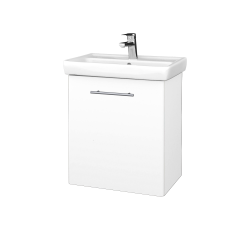 Dreja - Kúpeľňová skriňa DOOR SZD 55 - M01 Biela mat / Úchytka T02 / M01 Biela mat / Levé (205126B)