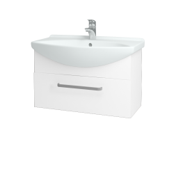 Dreja - Kúpeľňová skriňa TAKE IT SZZ 75 - N01 Biela lesk / Úchytka T01 / N01 Biela lesk (134396A)