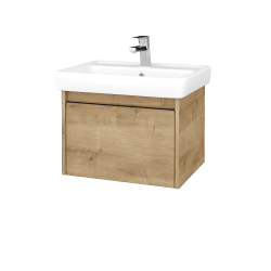 Dreja - Kúpeľňová skrinka BONO SZZ 60 (umývadlo Q) - D09 Arlington / Úchytka T33 - čierna mat / D09 Arlington (203177J)