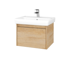 Dreja - Kúpeľňová skrinka BONO SZZ 60 (umývadlo Q) - D29 Honey / Úchytka T34 - nerez / D29 Honey (312255K)