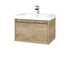 Dreja - Kúpeľňová skrinka BONO SZZ 65 (umývadlo Harmonia) - D09 Arlington / Úchytka T33 - čierna mat / D09 Arlington (203986J)