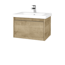 Dreja - Kúpeľňová skrinka BONO SZZ 65 (umývadlo Harmonia) - D09 Arlington / Úchytka T34 - nerez / D09 Arlington (203986K)