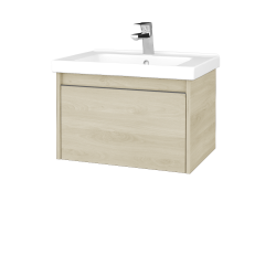 Dreja - Kúpeľňová skrinka BONO SZZ 65 (umývadlo Harmonia) - D24 Ohio / Úchytka T34 - nerez / D24 Ohio (448059K)