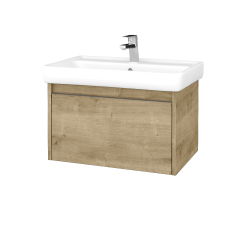 Dreja - Kúpeľňová skrinka BONO SZZ 70 (umývadlo Q) - D09 Arlington / Úchytka T34 - nerez / D09 Arlington (203269K)