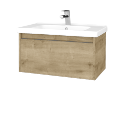 Dreja - Kúpeľňová skrinka BONO SZZ 80 (umývadlo Harmonia) - D09 Arlington / Úchytka T34 - nerez / D09 Arlington (204075K)