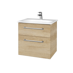 Dreja - Kúpeľňová skrinka PROJECT SZZ2 60 - D15 Nebraska / Úchytka T03 / D15 Nebraska (328283C)