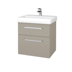 Dreja - Kúpeľňová skrinka PROJECT SZZ2 60 - M05 Béžová mat / Úchytka T01 / M05 Béžová mat (322519A)