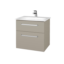 Dreja - Kúpeľňová skrinka PROJECT SZZ2 60 - M05 Béžová mat / Úchytka T01 / M05 Béžová mat (328320A)