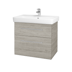 Dreja - Kúpeľňová skrinka Q MAX SZZ2 70 - D05 Oregon / Úchytka T02 / D05 Oregon (61329B)
