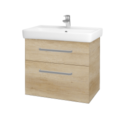 Dreja - Kúpeľňová skrinka Q MAX SZZ2 70 - D15 Nebraska / Úchytka T01 / D15 Nebraska (173708A)