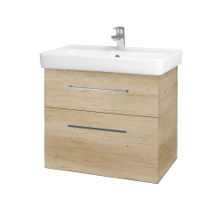 Dreja - Kúpeľňová skrinka Q MAX SZZ2 70 - D15 Nebraska / Úchytka T04 / D15 Nebraska (173708E)