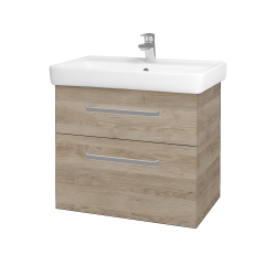 Dreja - Kúpeľňová skrinka Q MAX SZZ2 70 - D17 Colorado / Úchytka T01 / D17 Colorado (198367A)