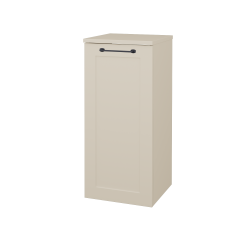 Dreja - Nízka kúpeľňová skrinka PORTO SND 35 - M19 Cream mat / Úchytka T37 / M19 Cream mat / Levé (568955OL)