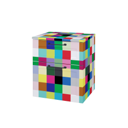 Dreja - Nízka kúpeľňová skrinka s košom na bielizeň PORTO SNZ2K 50 - IND Individual / Úchytka T37 / IND Individual (568191O)