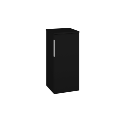 Dreja - Nízka skrinka DOS SND 35 - L17 Čierna vysoký lesk / Úchytka T05 / L17 Čierná vysoký lesk / Pravé (462017FP)