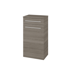 Dreja - Nízka skrinka DOS SNDZ 50 - D03 Cafe / Úchytka T02 / D03 Cafe / Levé (156213B)