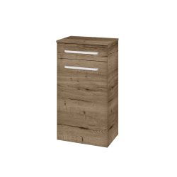 Dreja - Nízka skrinka DOS SNDZ 50 - D21 Tobacco / Úchytka T01 / D21 Tobacco / Levé (279899AL)