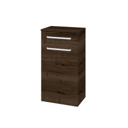 Dreja - Nízka skrinka DOS SNDZ 50 - D21 Tobacco / Úchytka T01 / D21 Tobacco / Pravé (279899AP)
