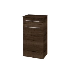 Dreja - Nízka skrinka DOS SNDZ 50 - D21 Tobacco / Úchytka T04 / D21 Tobacco / Pravé (279899EP)