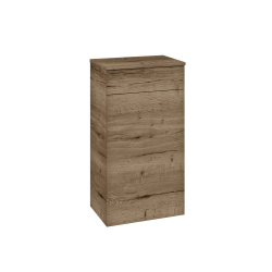 Dreja - Nízka skrinka DOS SNDZ 50 - D21 Tobacco / Úchytka T09 / D21 Tobacco / Pravé (279899KP)