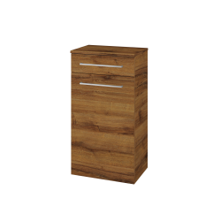 Dreja - Nízka skrinka DOS SNDZ 50 - D27 Cognac / Úchytka T04 / D27 Cognac / Levé (461676EL)