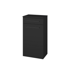 Dreja - Nízka skrinka DOS SNDZ 50 - L03 Antracit vysoký lesk / Úchytka T06 / L03 Antracit vysoký lesk / Levé (156299H)