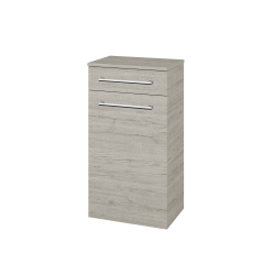 Dreja - Nízka skrinka s košom na bielizeň DOS SNDKZ 50 - D05 Oregon / Úchytka T03 / D05 Oregon (63149C)