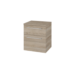 Dreja - Nízka skrinka s košom na bielizeň DOS SNZ2K 50 - D17 Colorado / Úchytka T04 / D17 Colorado (211530E)