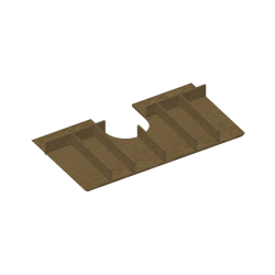 Dreja - Priečinky do hornej zásuvky D80 (002305)