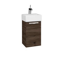 Dreja - Skrinka pod umývadlo HOST SZD 35 - D25 Teak / Úchytka T09 / D25 Teak / Pravé (517724KP)
