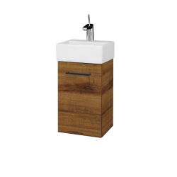 Dreja - Skrinka pod umývadlo HOST SZD 35 - D27 Cognac / Úchytka T06 / D27 Cognac / Levé (516864H)