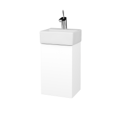 Dreja - Skrinka pod umývadlo HOST SZD 35 - M01 Biela mat / Úchytka T00 / M01 Biela mat / Levé (516925XL)