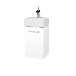 Dreja - Skrinka pod umývadlo HOST SZD 35 - M01 Biela mat / Úchytka T03 / M01 Biela mat / Levé (516925C)
