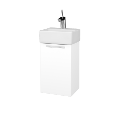 Dreja - Skrinka pod umývadlo HOST SZD 35 - M01 Biela mat / Úchytka T09 / M01 Biela mat / Levé (516925KL)