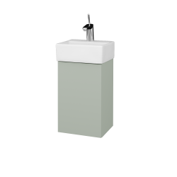 Dreja - Skrinka pod umývadlo HOST SZD 35 - M20 Mint grey mat / Bez úchytky T31 / M20 Mint grey mat / Levé (519315DL)